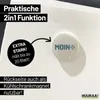 Huuraa Magnet Moin Kompass 59mm Kühlschrankmagnet rund Produktbild-Vorschau 3