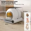 okwish Samočisticí kočičí toaleta pro více koček - Extra Náhled obrázku produktu 2