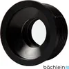 A black plumbing fitting with threads on one side and a flared opening on the other, set against a white background. A brand logo is visible in the bottom right corner. Produktbild-Vorschau