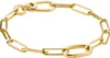 A close-up studio shot of a gold bracelet against a white background. Produktbild-Vorschau