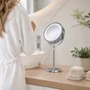 Kleine Wolke LED-Kosmetikspiegel LEVEL MIRROR Silberfarben Produktbild-Vorschau 8