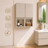 Hängeschrank Badezimmer, 75x56x25 cm, Kaschmirfarbe Matt, 6 Produktbild-Vorschau 10