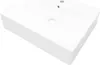 A white rectangular ceramic sink with two holes on a white background. Náhľad obrázku produktu
