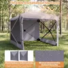 COSTWAY Pop Up Faltpavillon Sonnenschutz, Pavillon mit Produktbild-Vorschau 4