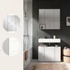 xonox.home Badkombination Vira weiß Melamin 38x56x34 cm Produktbild-Vorschau 10