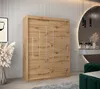 Schlafzimmerschrank mit Zwei Schiebetüren, Kleiderschrank Produktbild-Vorschau 9