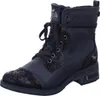 Mustang Damen Boot Stiefelette Prägemuster 7-Loch-Schnürung Produktbild-Vorschau 13