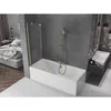 Mexen Velar parawan 2-skrzydłowy 110x150cm, złoty, szkło Podgląd zdjęcia produktu 2