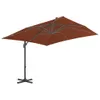 Vidaxl -schwimmendes Parasol mit Aluminiumpol 400x300 cm Voir les images du produit 1