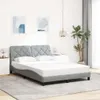 vidaXL Bedframe met LED-verlichting, zonder matras, Productafbeelding-voorbeeld 4