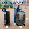 MuchoWow® Koffer Handgepäck Trolley Rollkoffer Kleine Produktbild-Vorschau 5
