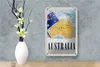 Blechschild Reise 12x18cm Australien Kontinent Atlas Karte  Produktbild-Vorschau 4
