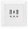 DIGITUS Unterputz Ladedose USB 2x USB A 1x USB Type-C, Produktbild-Vorschau 2
