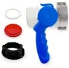IBC Adapter Kugelhahn DN50 (75 mm) – aus Alu+ABS, für IBC Produktbild-Vorschau 2