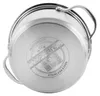 Edelstahltopf mit Deckel Gas-Induktion TOPFANN 1.9l Produktbild-Vorschau 6
