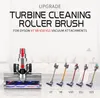 A marketing image showing a vacuum cleaner attachment and various models of vacuum cleaners. Náhled obrázku produktu