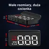 Multifunkcyjny HUD Head-Up Display z kablem GPS – prędkość, Podgląd zdjęcia produktu 9