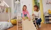 Playtive Kletterdreieck, Kinder Spielen aus Massivholz Produktbild-Vorschau 2