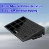 Ikodm 2x Auffahrrampe Bordsteinrampe Gummi mit Griff  Rampe Produktbild-Vorschau 8