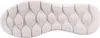 The image shows the sole of a white SKECHERS Go Walk Flex Hnds Up shoe. Anteprima dell’immagine prodotto