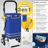 Chariot de courses ELONEO avec compartiment réfrigéré, Voir les images du produit 2