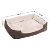 FEANDREA XL Pelíšek pro psy 90 x 70 x 21 cm s odnímatelným Náhled obrázku produktu 8