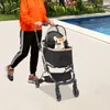 WÓZEK DLA PSA KOTA SKŁADANY TRANSPORTER NOŚNOŚĆ 30 KG 105 x Podgląd zdjęcia produktu 5