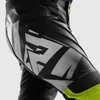 Rebelhorn Inferno  Motorrad Lederhose, schwarz/weiß/gelb, Produktbild-Vorschau 11