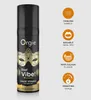 A bottle of Orgie Dual Vibe liquid vibrator with accompanying feature icons. Anteprima dell’immagine prodotto