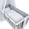 Baby-Delux Wiegenset Bettwäsche Set 6-tlg Waffelpique für Produktbild-Vorschau 2