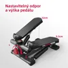 JASPORT ST1 mini stepper, 2 v 1 s napájacími lanami, LCD Náhľad obrázku produktu 6