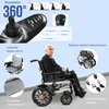 Elektrorollstuhl Faltbar Leicht bis 150 kg, 500W Motor, Produktbild-Vorschau 10