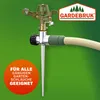 GARDEBRUK® Sprinkler 2er Set Erdspieß Sprengweite bis 24m Produktbild-Vorschau 8