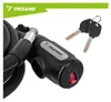 Trizand 27614 Fahrradschloss 150 cm, 12 mm, Stahl, schwarz Produktbild-Vorschau 8