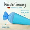 itenga Bastelschultüte 70cm rund pazifikblau HELLBLAU Produktbild-Vorschau 3