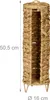 Relaxdays Toilettenpapier Aufbewahrung, 4 Rollen, HxD: 50,5 Produktbild-Vorschau 4