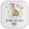 Mr. & Mrs. Panda Tischuntersetzer Hase Sitzen - Weiß - Produktbild-Vorschau 1