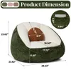 HOMMPA Sitzsack Sessel, Kunstfell Bean Bag Sofa für Kinder, Produktbild-Vorschau 11