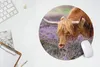 MuchoWow® Mauspad Mousepad Schottischer Highlander - Tiere Produktbild-Vorschau 5