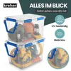 Kreher® Aufbewahrungsbox 100 L mit Deckel - wasserdicht & Produktbild-Vorschau 5