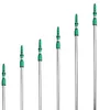 Several telescopic poles of varying lengths are arranged in a line against a white background. Podgląd zdjęcia produktu