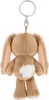 Nici Schlüsselanhänger Hase Lopino braun 10 cm Produktbild-Vorschau 3