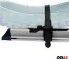 2x aluminiowy srebrny uchwyt rowerowy na dach do 17 kg Podgląd zdjęcia produktu 10