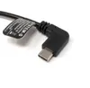 SYSTEM-S USB Kabel Typ A auf USB Typ C 3.1 90° gewinkelt  Produktbild-Vorschau 3
