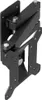 A black metal TV wall mount with an articulating arm. Podgląd zdjęcia produktu