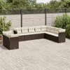 The Living Store 10-tlg. Garten-Sofagarnitur mit Kissen Produktbild-Vorschau 2