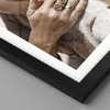 Gerahmtes Poster - Schwarzer Rahmen - Sand Frau Schmuck - Produktbild-Vorschau 2