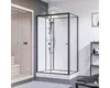 Komplettdusche BREUER BR 100 90 x 120 x 204 cm Anschlag Produktbild-Vorschau 1