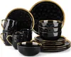 Service de table en porcelaine, LOVECASA 16 pcs. service Voir les images du produit 1