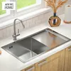 ANW HOME Unterbauspüle 78×44 cm Edelstahl 304 Nano, Produktbild-Vorschau 7